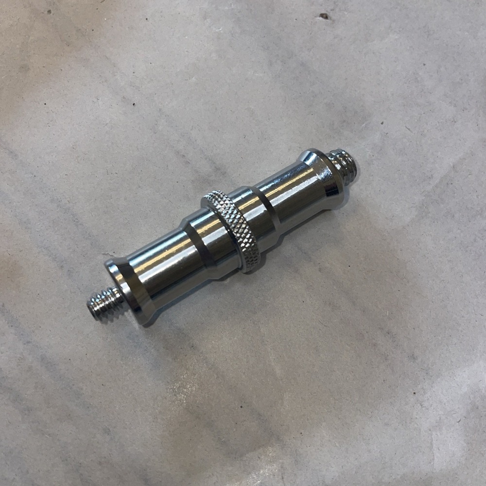 Light Stand Adapter Spigot Stud‎ 1/4" to 3/8" Metal Male Tripod Convertor C523